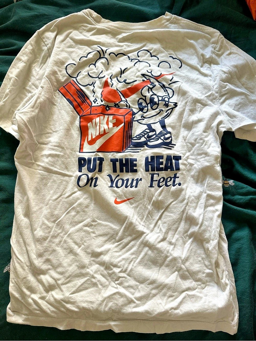 Nike Sportswear Put The Heat On Your Feet Graphic T-Shirt